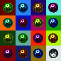 Plagiarism 2<br>2012, 100x100 , composit, digital printing with UY-curable inks