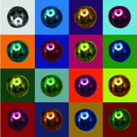 Plagiarism 4<br>2012, 100x100 , composit, digital printing with UY-curable inks